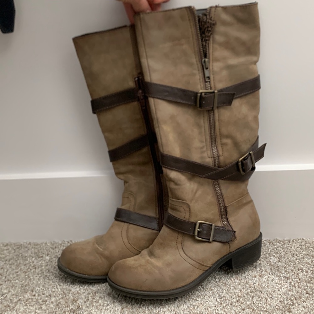 Buckle Riding boot